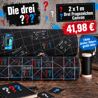 Pre-O! Die drei ??? CANVAS-SPARPAKET "2+1" 
