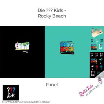 Reste! DDF KIDS Rocky Beach PANEL 70 cm 