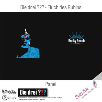 Die drei ??? - Fluch des Rubins PANEL Jersey 