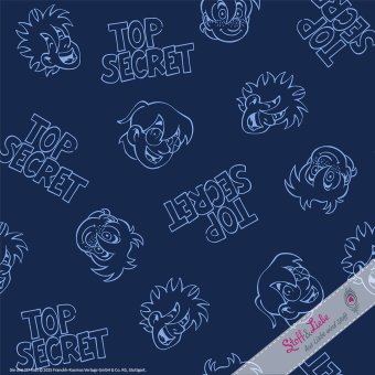 Die Drei ??? -  TOP SECRET KÖPFE Dunkel 
