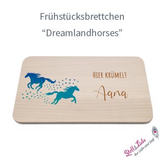Frühstücksbrettchen - DREAMLAND HORSES 