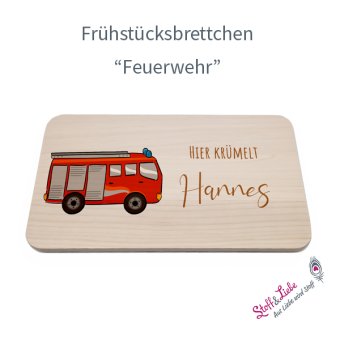 Brettchen - FEUERWEHR 