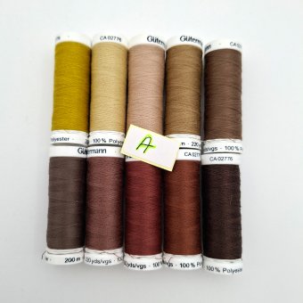 10 x Gütermann Allesnäher  PAKET A 