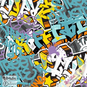 SWEAT COOL GRAFFITI Bunt 