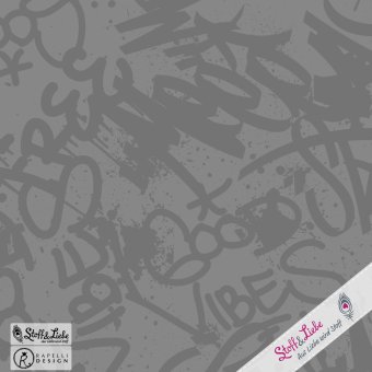 SWEAT COOL GRAFFITI Grau 