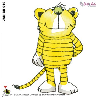 Bügelbild A5 JANOSCH T.E.Club TIGER #19 