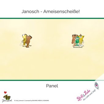 Jersey Janosch - AMEISENSCHEI... PANEL 80 cm 