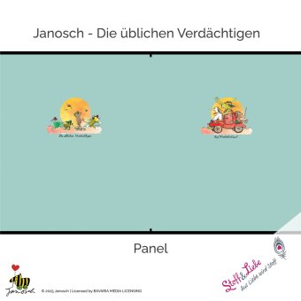 Jersey Janosch - DIE ÜBLICHEN... 80 CM PANEL Mint 