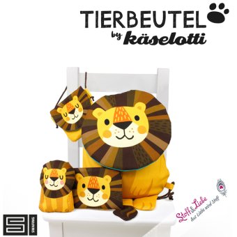 Canvas Tierbeutel 2024 by Käselotti LÖWE 