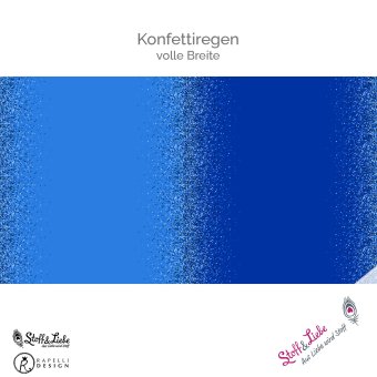 HURRA KONFETTI Blau 