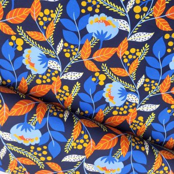 SONDERFARBE!!! Urban Jungle BLUMEN Orange 