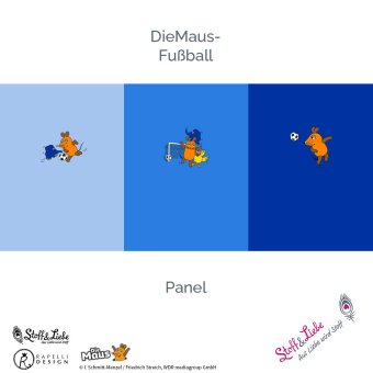 PreO JERSEY DieMaus Fußball PANEL Blau 