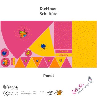 DieMaus SCHULTÜTE - DIY PANEL PINK 