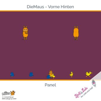 PreO JERSEY VH Maus - XXL PANEL Berry 