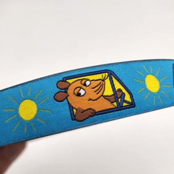 3 METER WEBBAND DieMaus Camping Türkis 