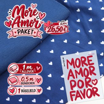 More Amor PAKET Blau 
