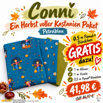 SWEAT CONNI Herbst PAKET PETROL 