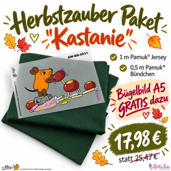 MAUS Herbst PAKET MOOSGRÜN 
