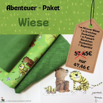 PRE-O Jersey ABENTEUER-PAKET "WIESE" 