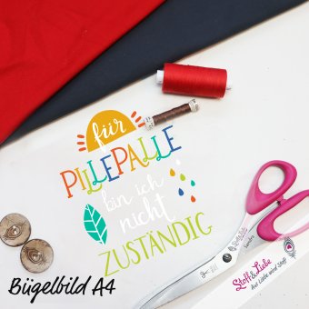 XL Bügelbild PILLEPALLE 