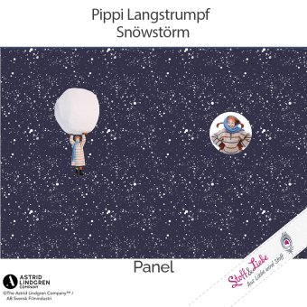 B-O-M* Sweat PIPPI WINTER XL Panel 90 cm 