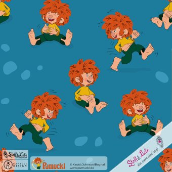 SWEAT PUMUCKL Allover Petrol 