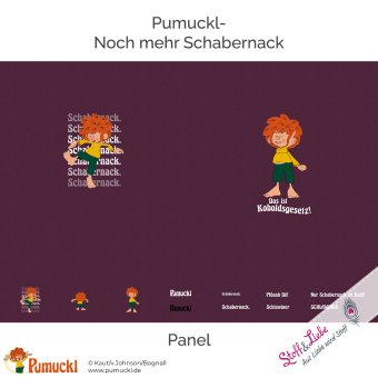 Pre-O! SWEAT PUMUCKL Schabernack PANEL XXL Beere 