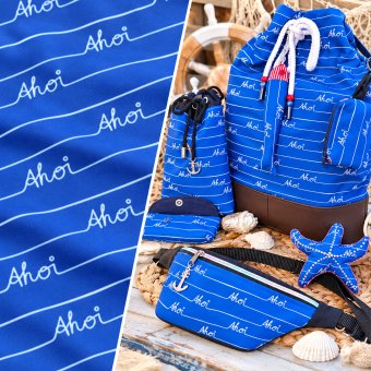 Vorbestellung! SOFTSHELL Ahoi! MARITIM KOBALTBLAU 