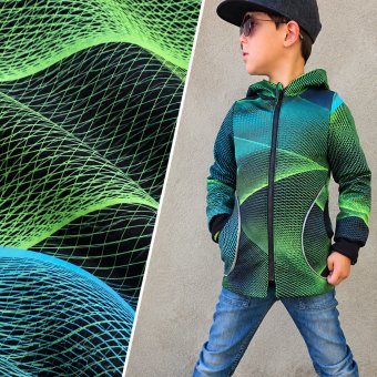 Vorbestellung! SOFTSHELL Evolution Waves SPACE GREEN 