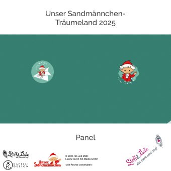 JERSEY Sandmännchen TRÄUMELAND PANEL Mint 