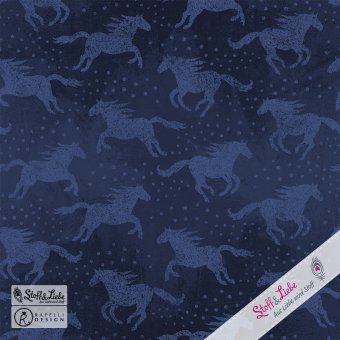 Pre-Order SHABBY DL HORSES Dunkelblau 