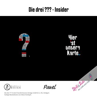 Die drei ???  INSIDER PANEL Jersey 
