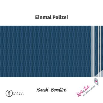 CANVAS - Einmal POLIZEI KOMBI 