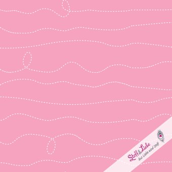 JERSEY GESTRICHELT KOMBI Rosa 