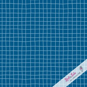 Jersey CLASSIX GITTER Kobaltblau 