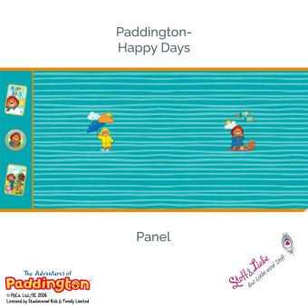 JERSEY Paddington "Happy Days" PANEL 
