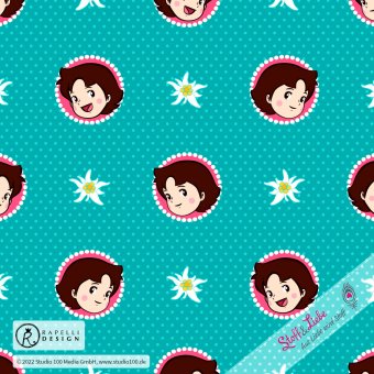Sale! Heidi - DOTTIES - Aqua 
