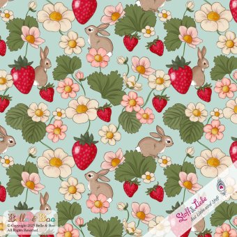 Belle & Boo Strawberry Fields MINT 