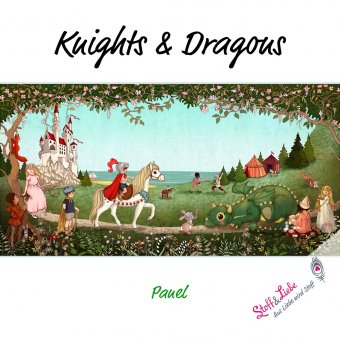 Ausverkauf! Belle & Boo - Knights -Panel - Jersey 