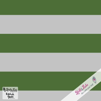 Reste ! Magic is ... BLOCKSTREIFEN GRÜN-GRAU 