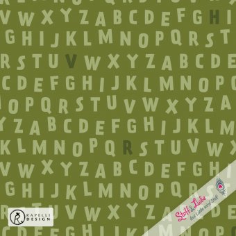 Reste! CANVAS ABC - OLIVE 