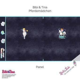 Bibi & Tina PFERDEMÄDCHEN PANEL 80 cm 