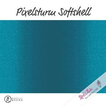 Softshell - PIXELSTURM PETROL 