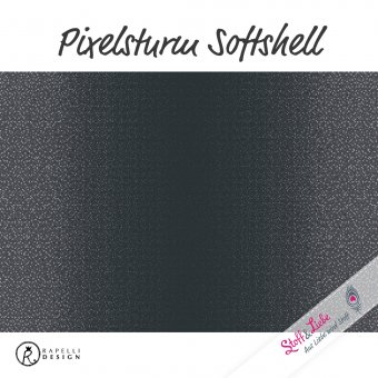 Softshell - PIXELSTURM SCHWARZ 