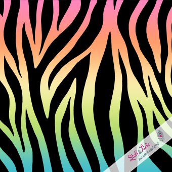 Jersey ZEBRA STRIPES Rainbow 