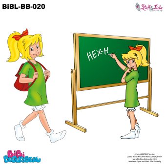 SPECIAL EDITION "SCHULE" Bügelbild A5 -BIBI BLBERG #20 