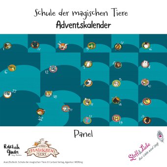 DIY Adventskalender Petrol 