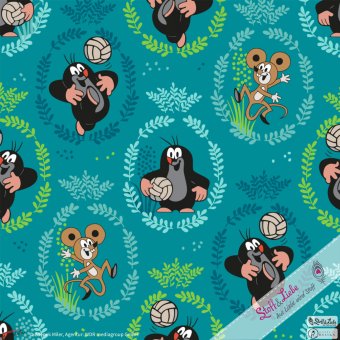 Jersey MAULWURF FUSSBALL-FIEBER Petrol 