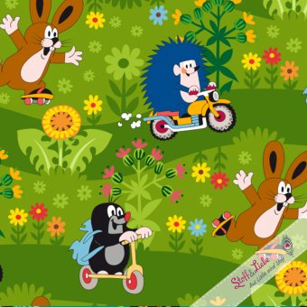 Jersey MAULWURF UNTERWEGS Grün 