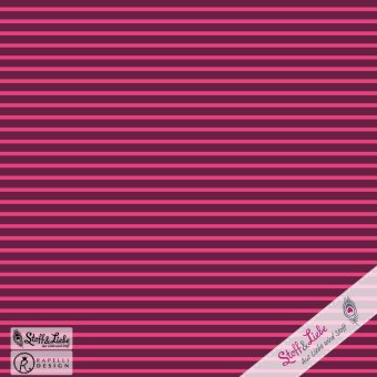 Jersey SUPERSTREIFEN WEINROT 